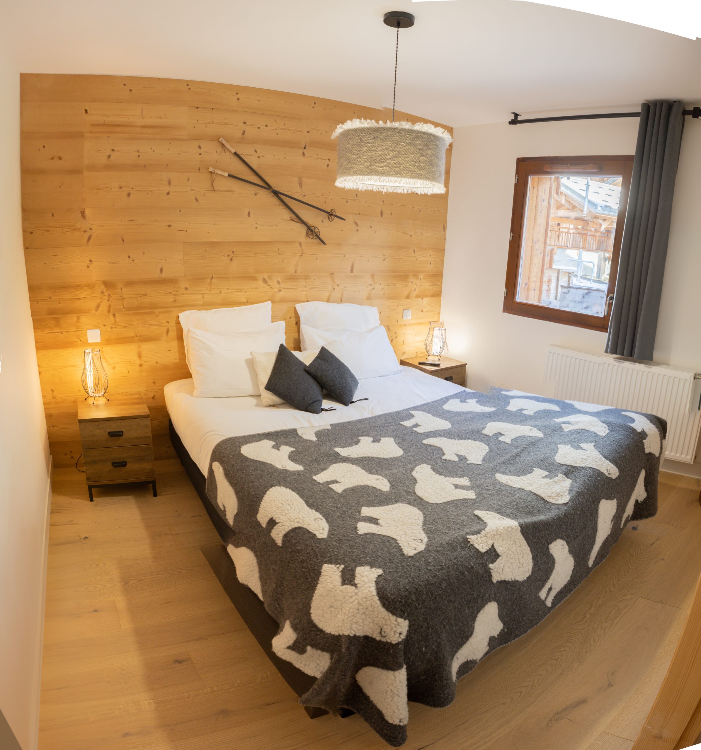 Chalet Pierre second bedroom, double configuration